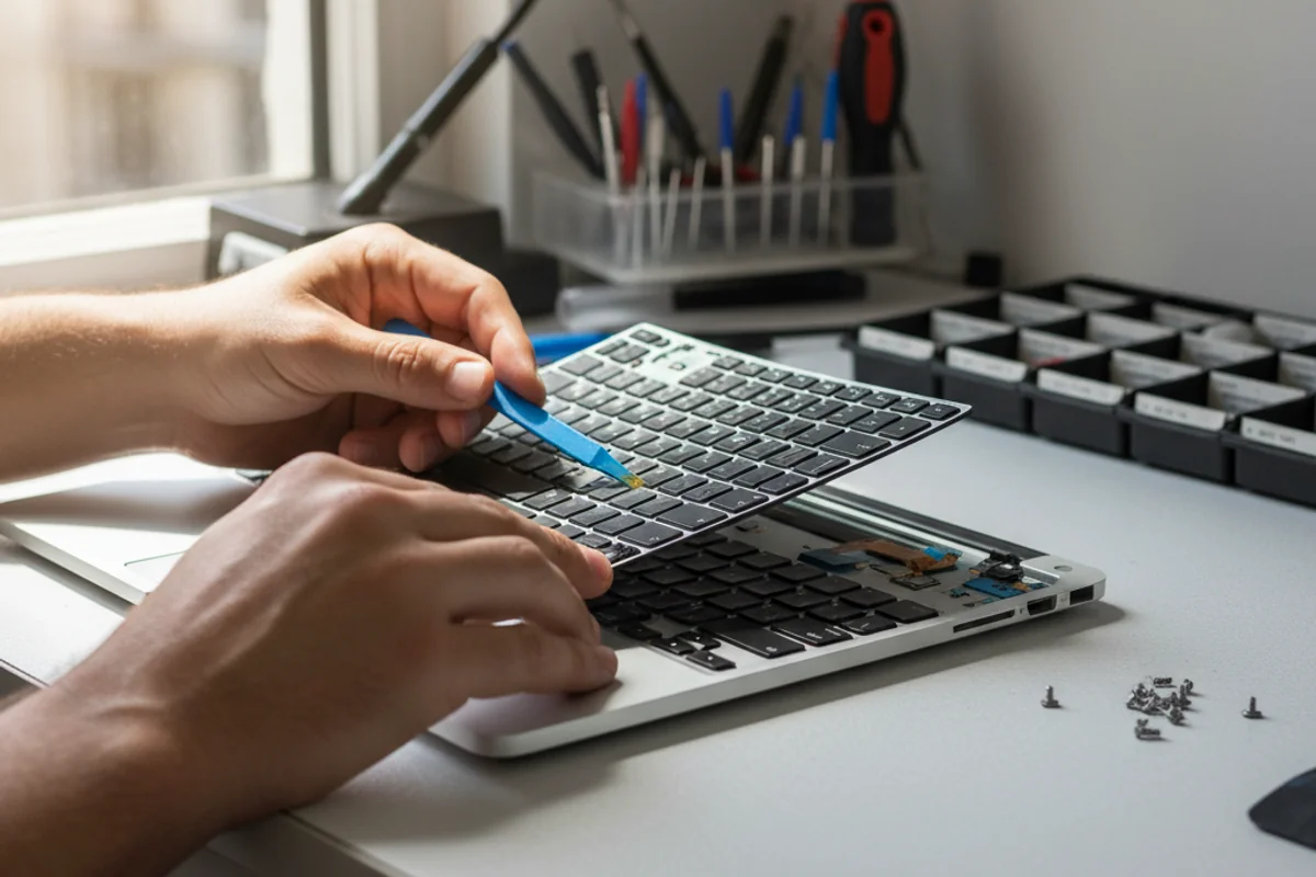 Changement clavier ordinateur portable à Chailly - Réparation Ordinateurs Lausanne