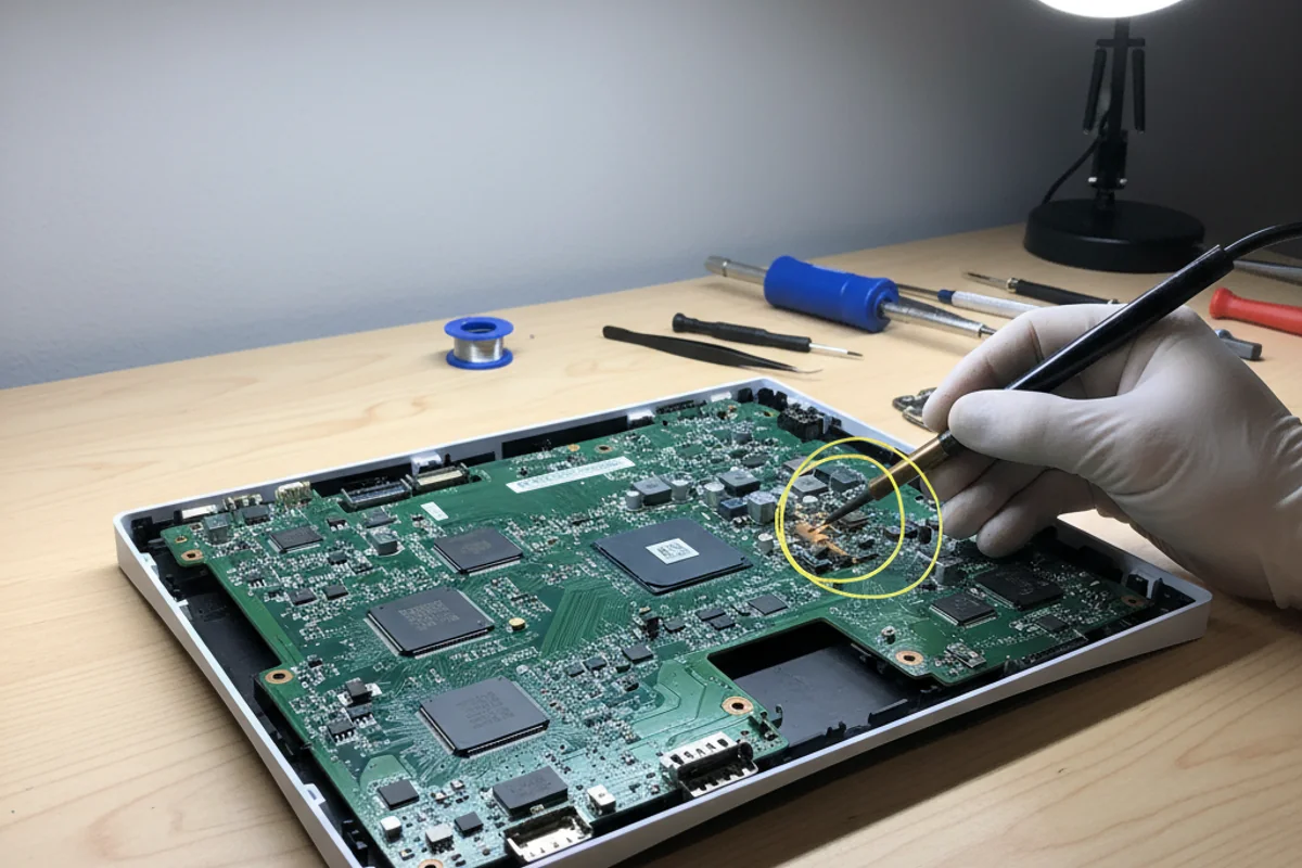 Réparation port HDMI console à Lancy - Réparation Ordinateurs Genève